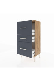 Arges Komodin 3 Çekmeceli 44x30x96 - S09M013V8A