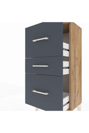 Arges Komodin 3 Çekmeceli 44x30x96 - S09M013V8A