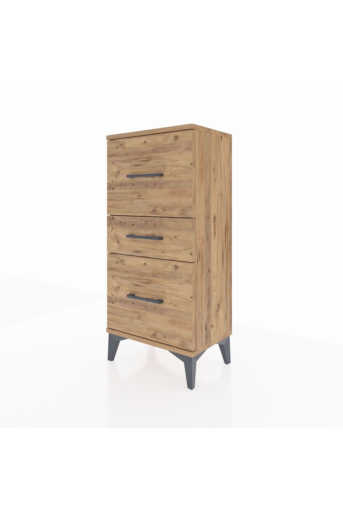Arges Komodin 3 Çekmeceli 44x30x96 - S09M013V9A