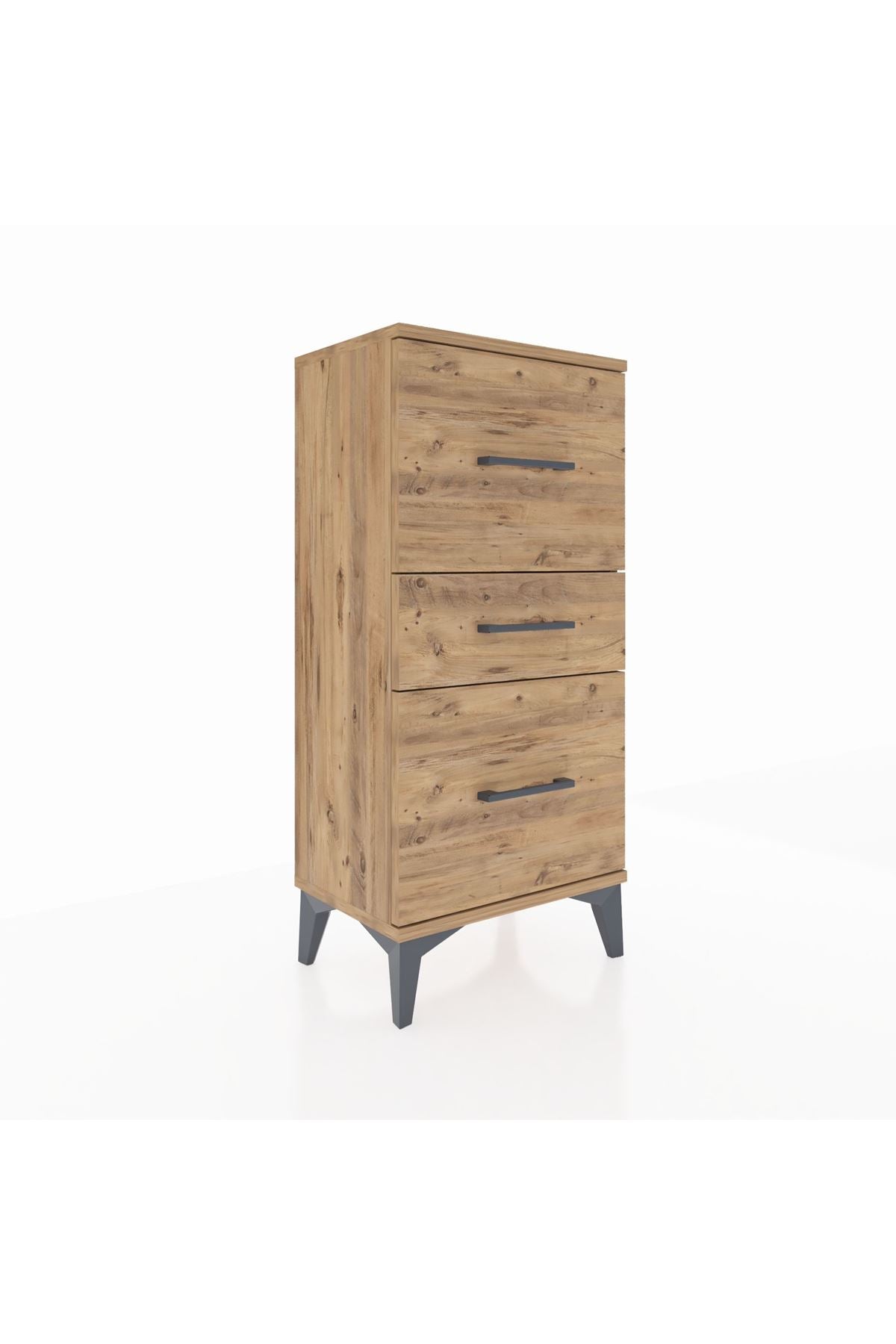 Arges Komodin 3 Çekmeceli 44x30x96 - S09M013V9A