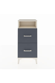 Arges Komodin Tek Raflı 2 Çekmeceli 44x30x96 - S09M014V2A