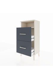 Arges Komodin Tek Raflı 2 Çekmeceli 44x30x96 - S09M014V2A