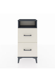 Arges Komodin Tek Raflı 2 Çekmeceli 44x30x96 - S09M014V4A