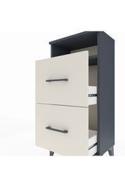 Arges Komodin Tek Raflı 2 Çekmeceli 44x30x96 - S09M014V4A