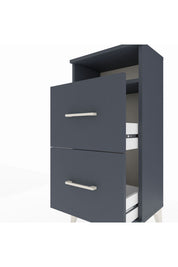 Arges Komodin Tek Raflı 2 Çekmeceli 44x30x96 - S09M014V5A