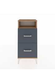 Arges Komodin Tek Raflı 2 Çekmeceli 44x30x96 - S09M014V8A