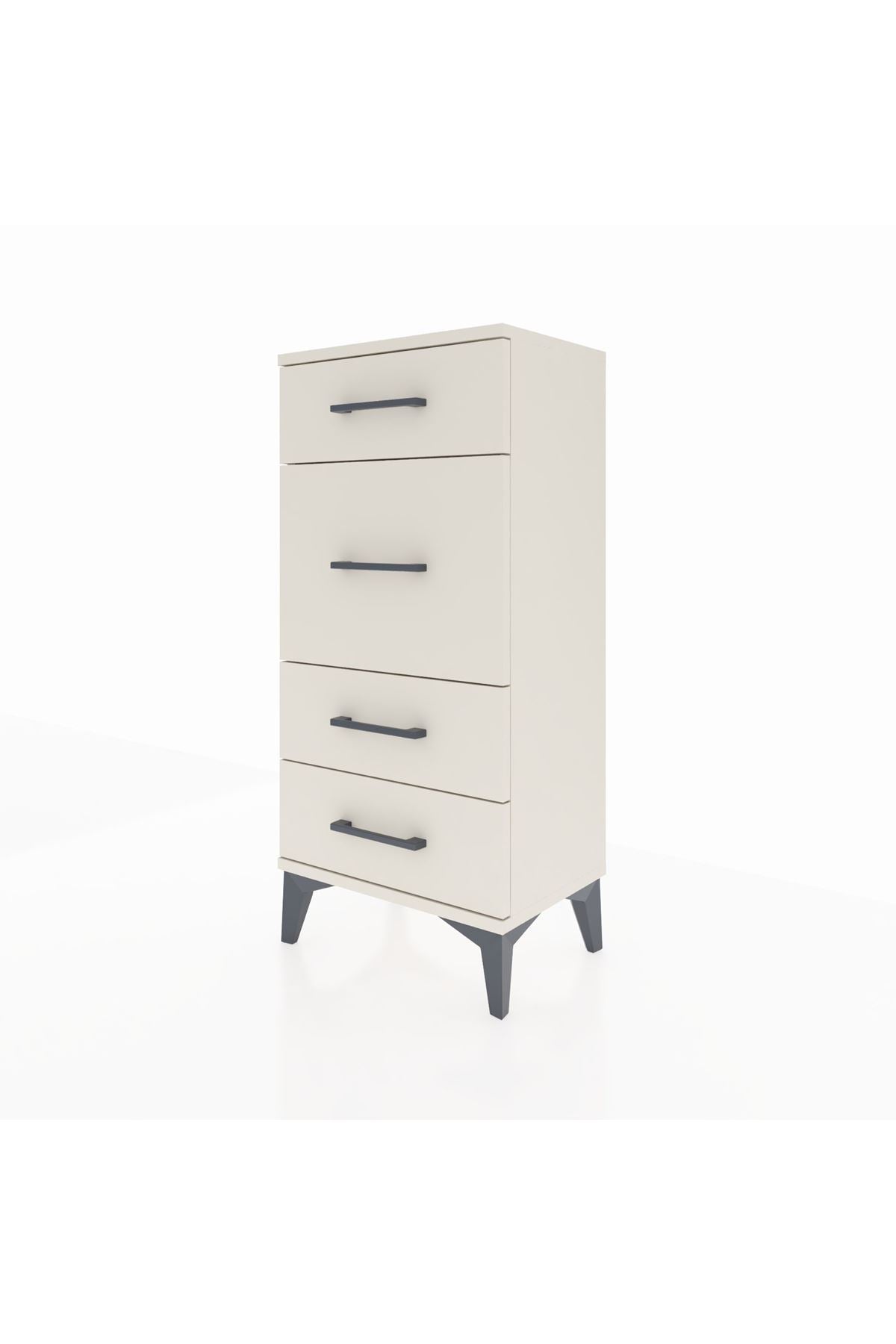Arges Komodin 4 Çekmeceli 44x30x96 - S09M015V1A