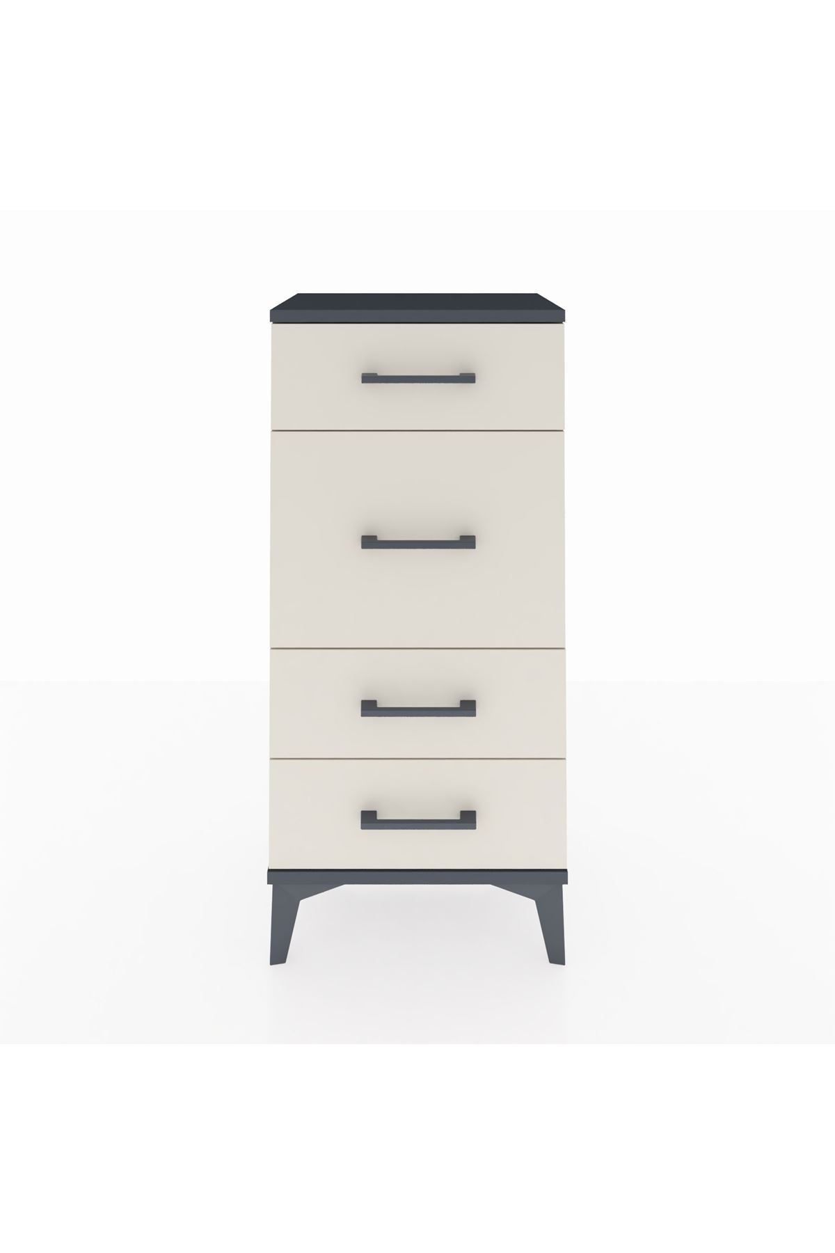 Arges Komodin 4 Çekmeceli 44x30x96 - S09M015V4A