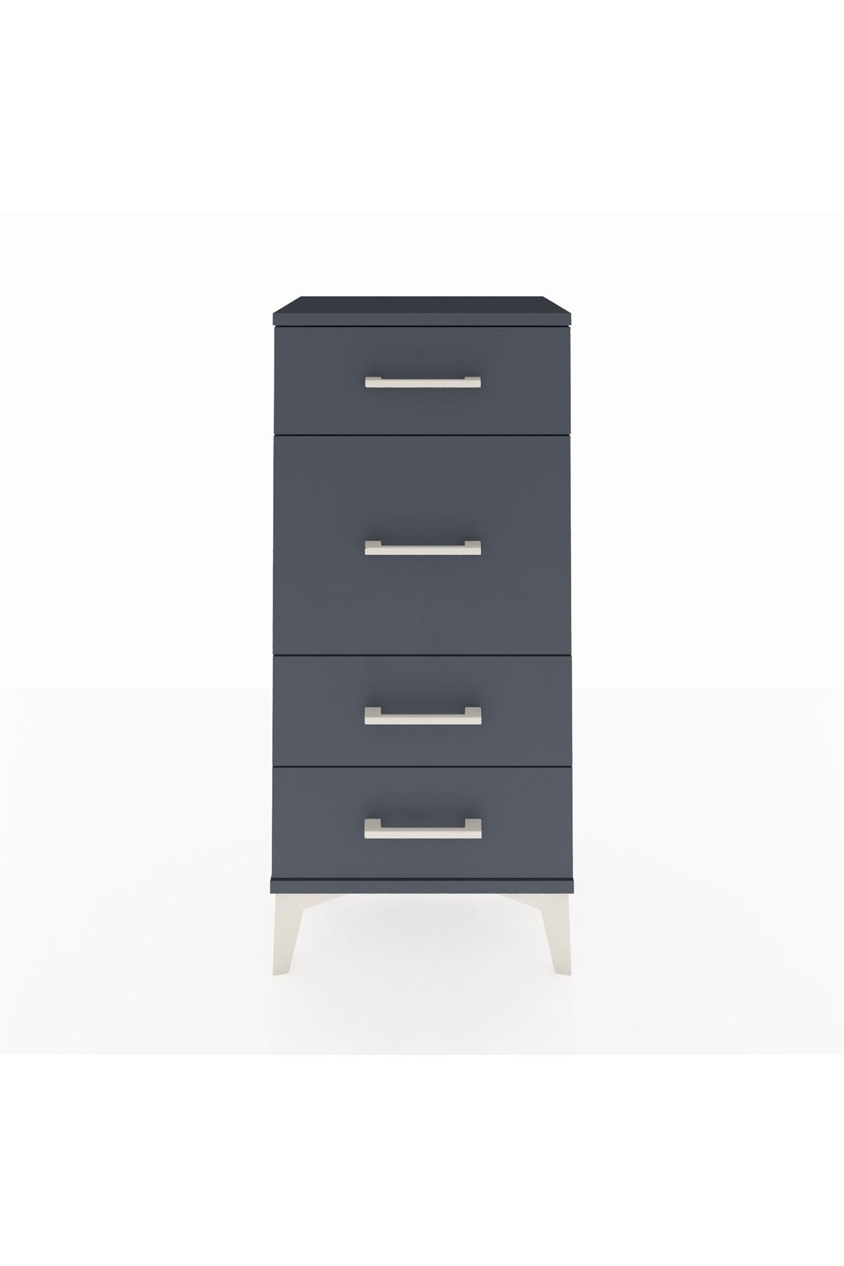 Arges Komodin 4 Çekmeceli 44x30x96 - S09M015V5A