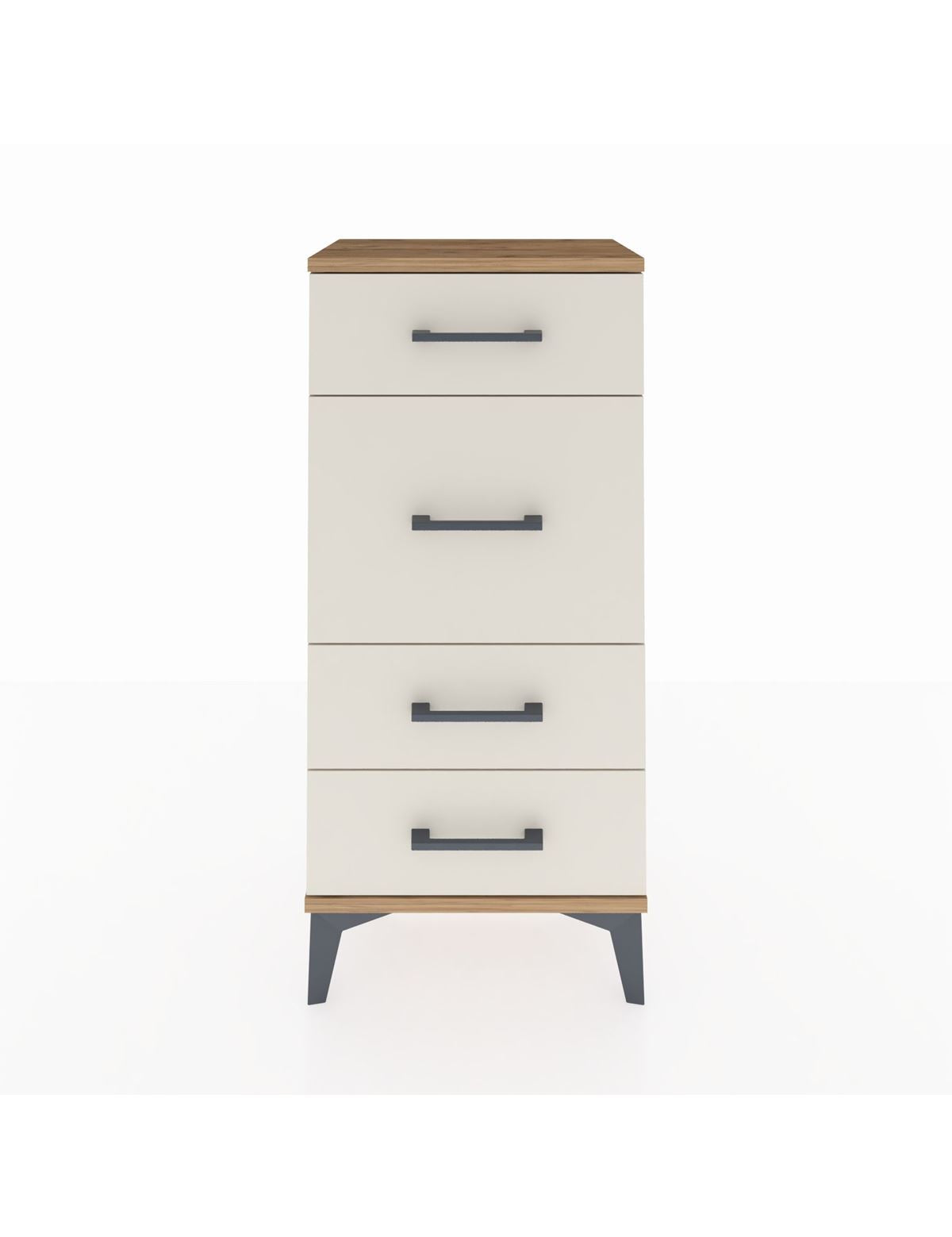 Arges Komodin 4 Çekmeceli 44x30x96 - S09M015V7A