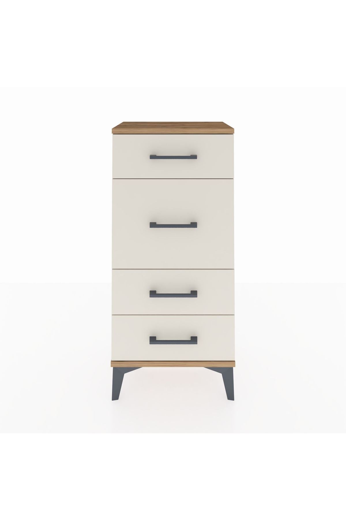 Arges Komodin 4 Çekmeceli 44x30x96 - S09M015V7A