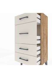 Arges Komodin 4 Çekmeceli 44x30x96 - S09M015V7A