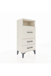 Arges Komodin Tek Raflı 3 Çekmeceli 44x30x96 - S09M016V1A