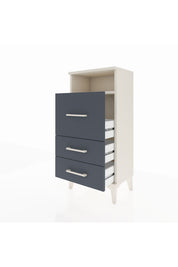 Arges Komodin Tek Raflı 3 Çekmeceli 44x30x96 - S09M016V2A
