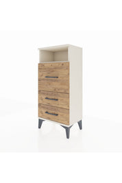 Arges Komodin Tek Raflı 3 Çekmeceli 44x30x96 - S09M016V3A