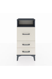 Arges Komodin Tek Raflı 3 Çekmeceli 44x30x96 - S09M016V4A