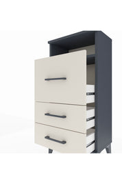 Arges Komodin Tek Raflı 3 Çekmeceli 44x30x96 - S09M016V4A