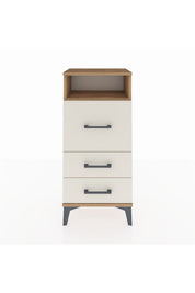 Arges Komodin Tek Raflı 3 Çekmeceli 44x30x96 - S09M016V7A