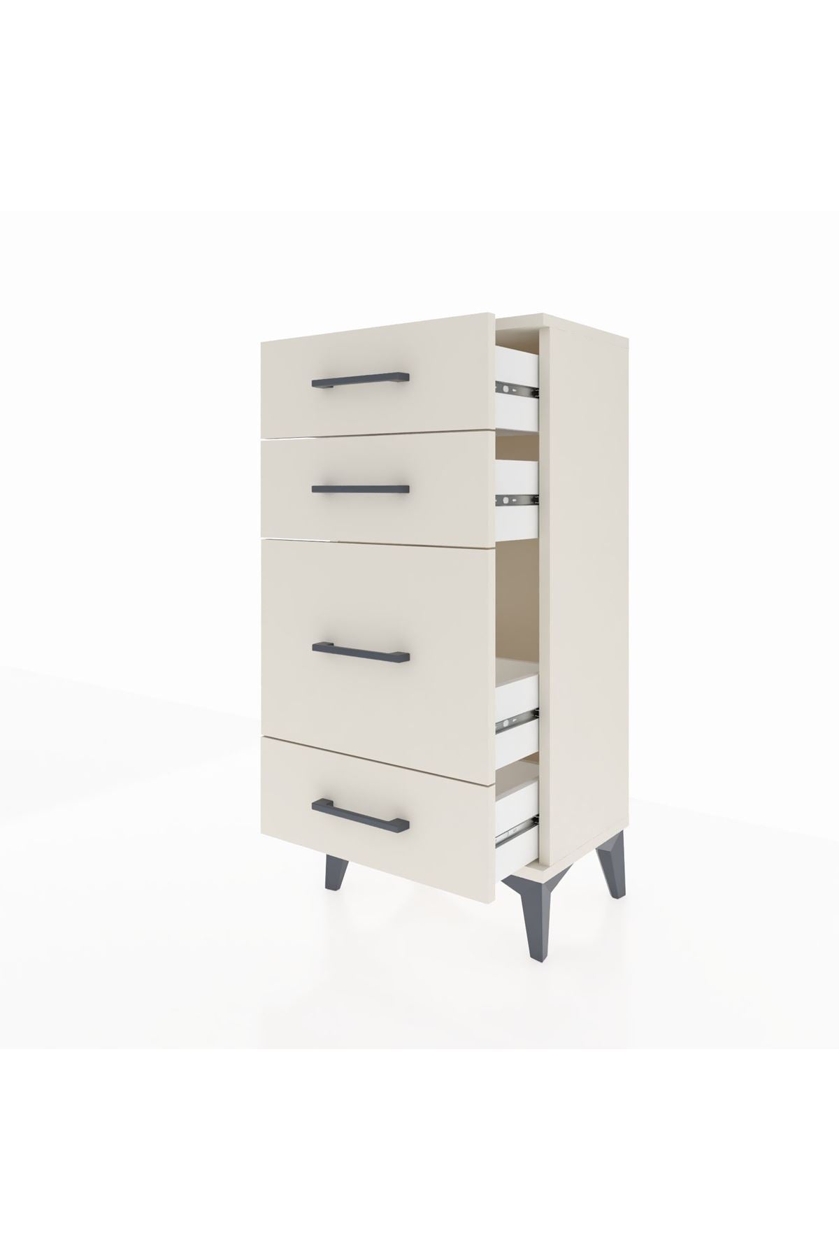 Arges Komodin 4 Çekmeceli 44x30x96 - S09M017V1A