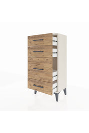 Arges Komodin 4 Çekmeceli 44x30x96 - S09M017V3A