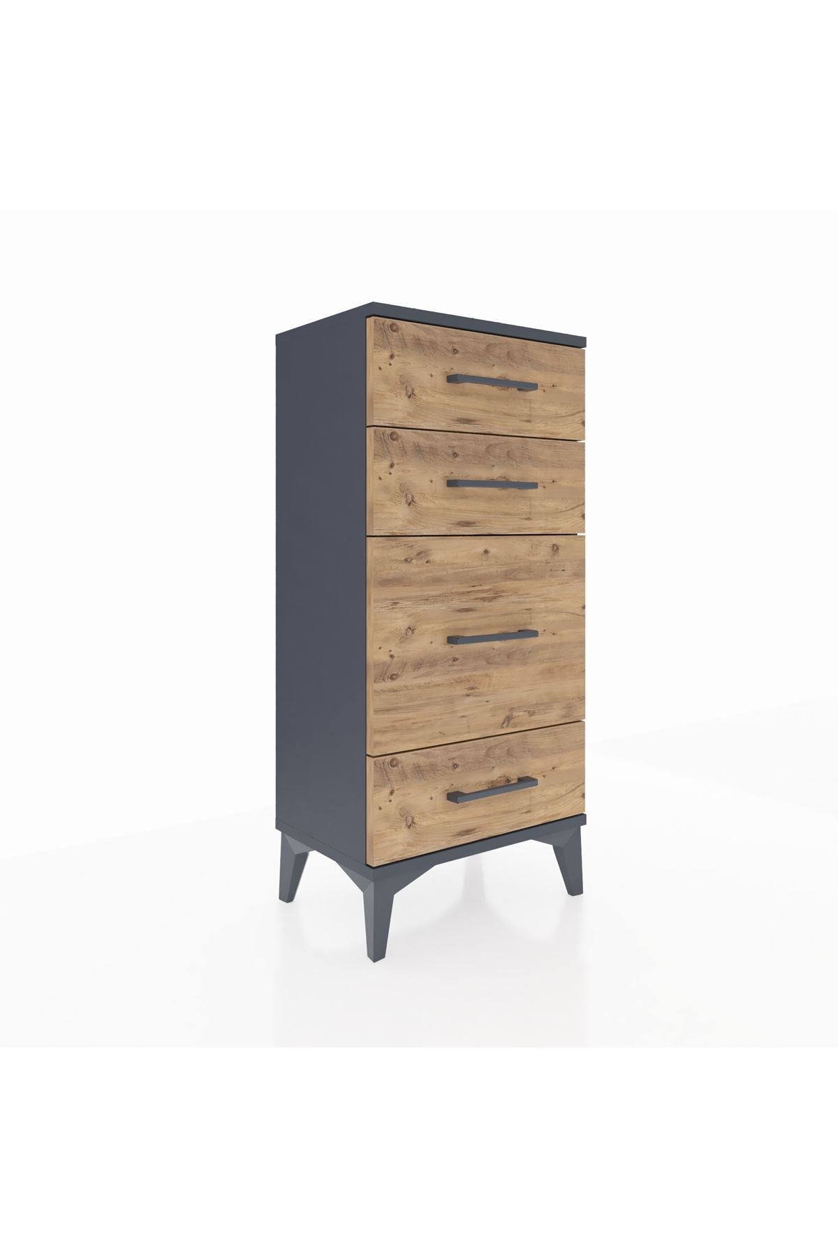 Arges Komodin 4 Çekmeceli 44x30x96 - S09M017V6A