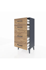 Arges Komodin 4 Çekmeceli 44x30x96 - S09M017V6A