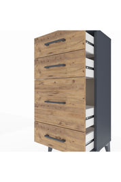 Arges Komodin 4 Çekmeceli 44x30x96 - S09M017V6A