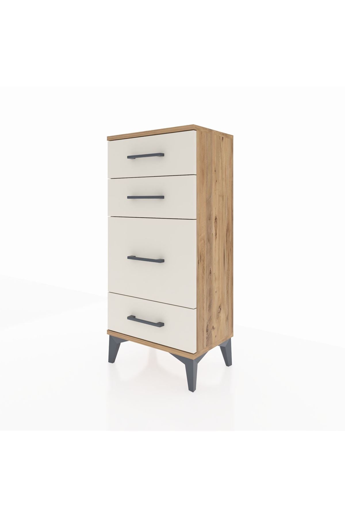 Arges Komodin 4 Çekmeceli 44x30x96 - S09M017V7A