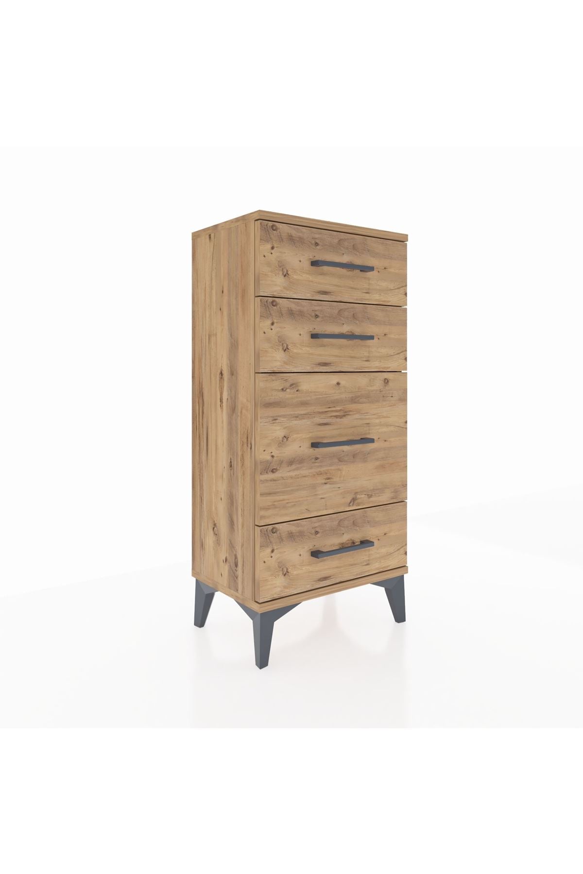 Arges Komodin 4 Çekmeceli 44x30x96 - S09M017V9A