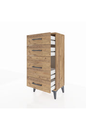 Arges Komodin 4 Çekmeceli 44x30x96 - S09M017V9A