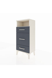 Arges Komodin Tek Raflı 3 Çekmeceli 44x30x96 - S09M018V2A
