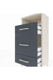 Arges Komodin Tek Raflı 3 Çekmeceli 44x30x96 - S09M018V2A