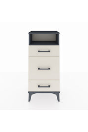 Arges Komodin Tek Raflı 3 Çekmeceli 44x30x96 - S09M018V4A