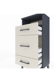 Arges Komodin Tek Raflı 3 Çekmeceli 44x30x96 - S09M018V4A