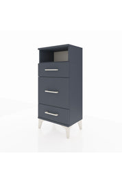 Arges Komodin Tek Raflı 3 Çekmeceli 44x30x96 - S09M018V5A