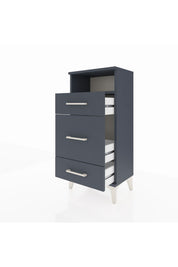 Arges Komodin Tek Raflı 3 Çekmeceli 44x30x96 - S09M018V5A
