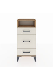 Arges Komodin Tek Raflı 3 Çekmeceli 44x30x96 - S09M018V7A