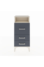 Arges Komodin Tek Raflı 3 Çekmeceli 44x30x96 - S09M019V2A