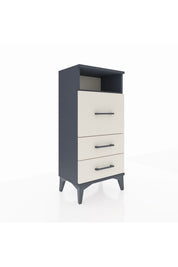 Arges Komodin Tek Raflı 3 Çekmeceli 44x30x96 - S09M019V4A