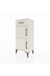 Arges Komodin Tek Raflı Tek Çekmeceli 2 Kapaklı 44x30x96 - S09M021V1A