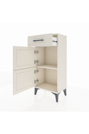 Arges Komodin Tek Raflı Tek Çekmeceli 2 Kapaklı 44x30x96 - S09M021V1A