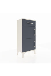 Arges Komodin Tek Raflı Tek Çekmeceli 2 Kapaklı 44x30x96 - S09M021V2A