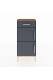Arges Komodin Tek Raflı Tek Çekmeceli 2 Kapaklı 44x30x96 - S09M021V8A