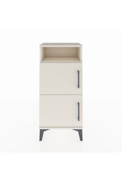Arges Komodin Tek Raflı 2 Kapaklı 44x30x96 - S09M022V1A
