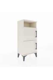 Arges Komodin Tek Raflı 2 Kapaklı 44x30x96 - S09M022V1A