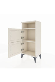Arges Komodin Tek Raflı 2 Kapaklı 44x30x96 - S09M022V1A
