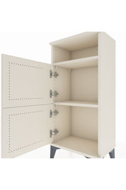 Arges Komodin Tek Raflı 2 Kapaklı 44x30x96 - S09M022V1A