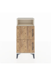 Arges Komodin Tek Raflı 2 Kapaklı 44x30x96 - S09M022V3A