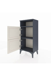 Arges Komodin Tek Raflı 2 Kapaklı 44x30x96 - S09M022V4A
