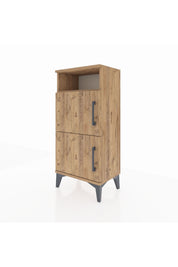 Arges Komodin Tek Raflı 2 Kapaklı 44x30x96 - S09M022V9A